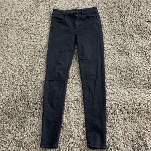 American Eagle Outfitters Womens Size 2 Super Stretch Hi Rise Jeggings Dark Wash